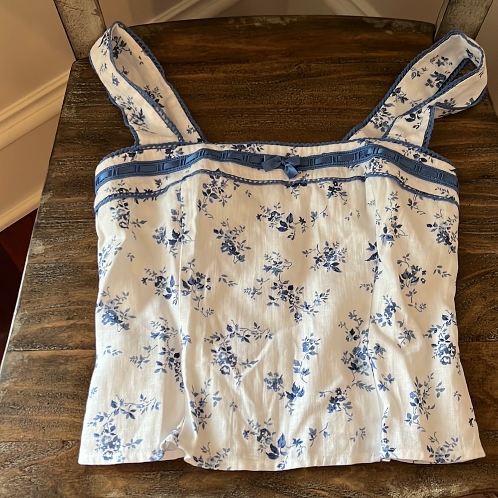 Reformation floral top